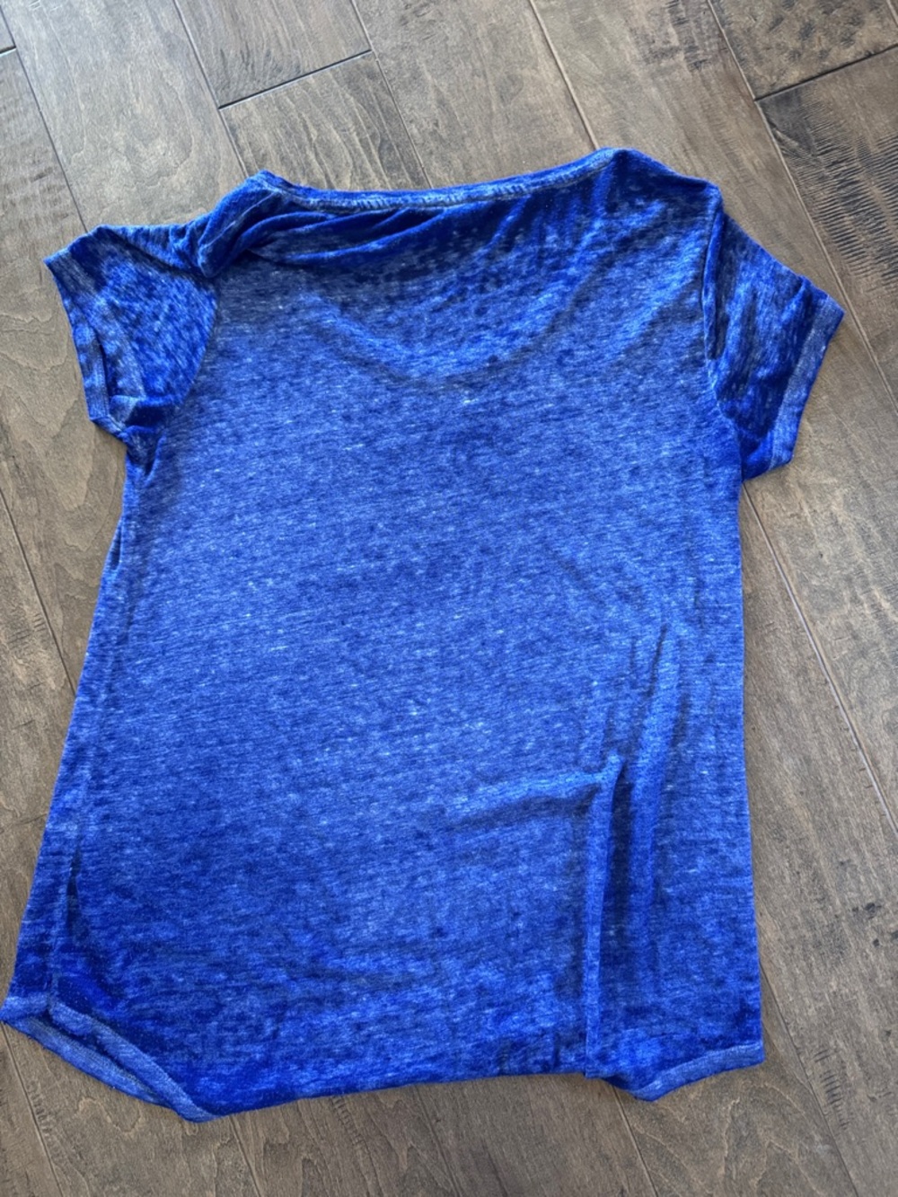 Lucky Brand Blue Short Sleeve Graphic Tee - Picture 3 of 3